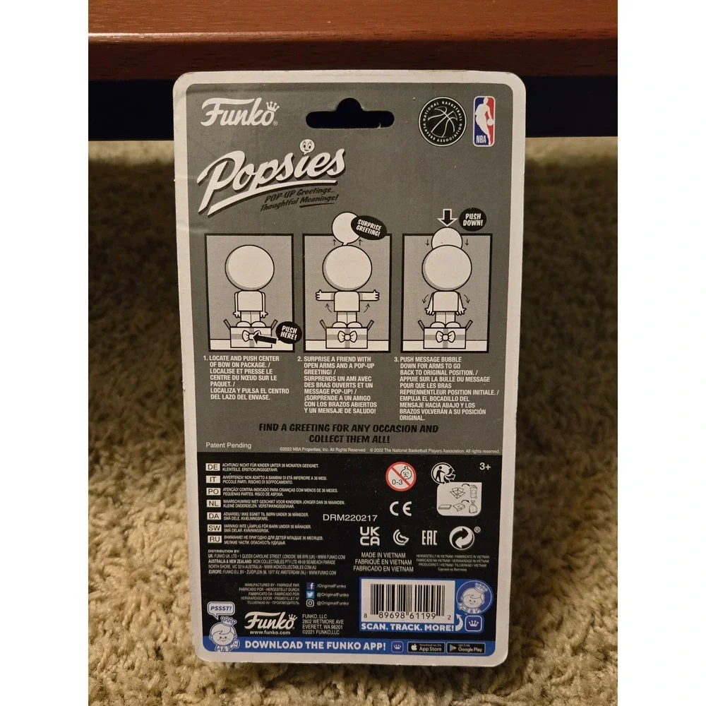 Funko‎ Popsies James Harden Brooklyn Nets NBA Vinyl Figure Legendary Status